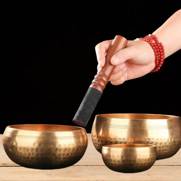 Tibetan Singing Bowl Set Multiple Size Options