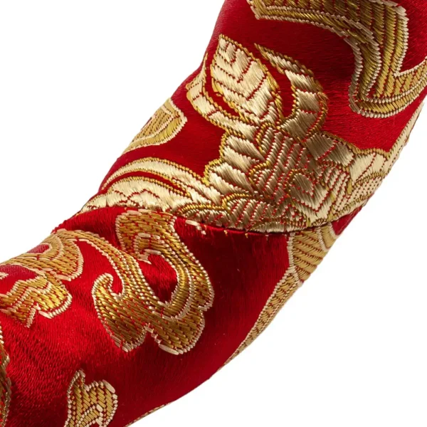 Silk Brocade Tibetan Singing Bowl Cushion Pillow