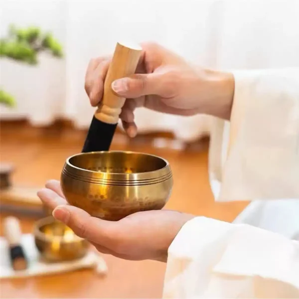 Handmade Tibetan Singing Bowl Copper Nepal Meditation