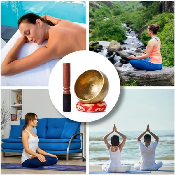 Handmade Tibetan Singing Bowl Copper Nepal Meditation