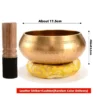 Tibetan Singing Bowl Set Multiple Size Options