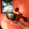 Tibetan Singing Bowl Leather Wooden Mallet Striker